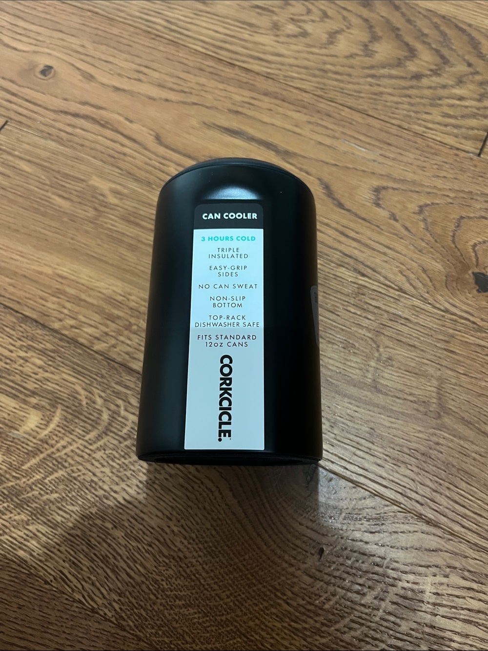 Corkcicle Can Cooler — Matte Black